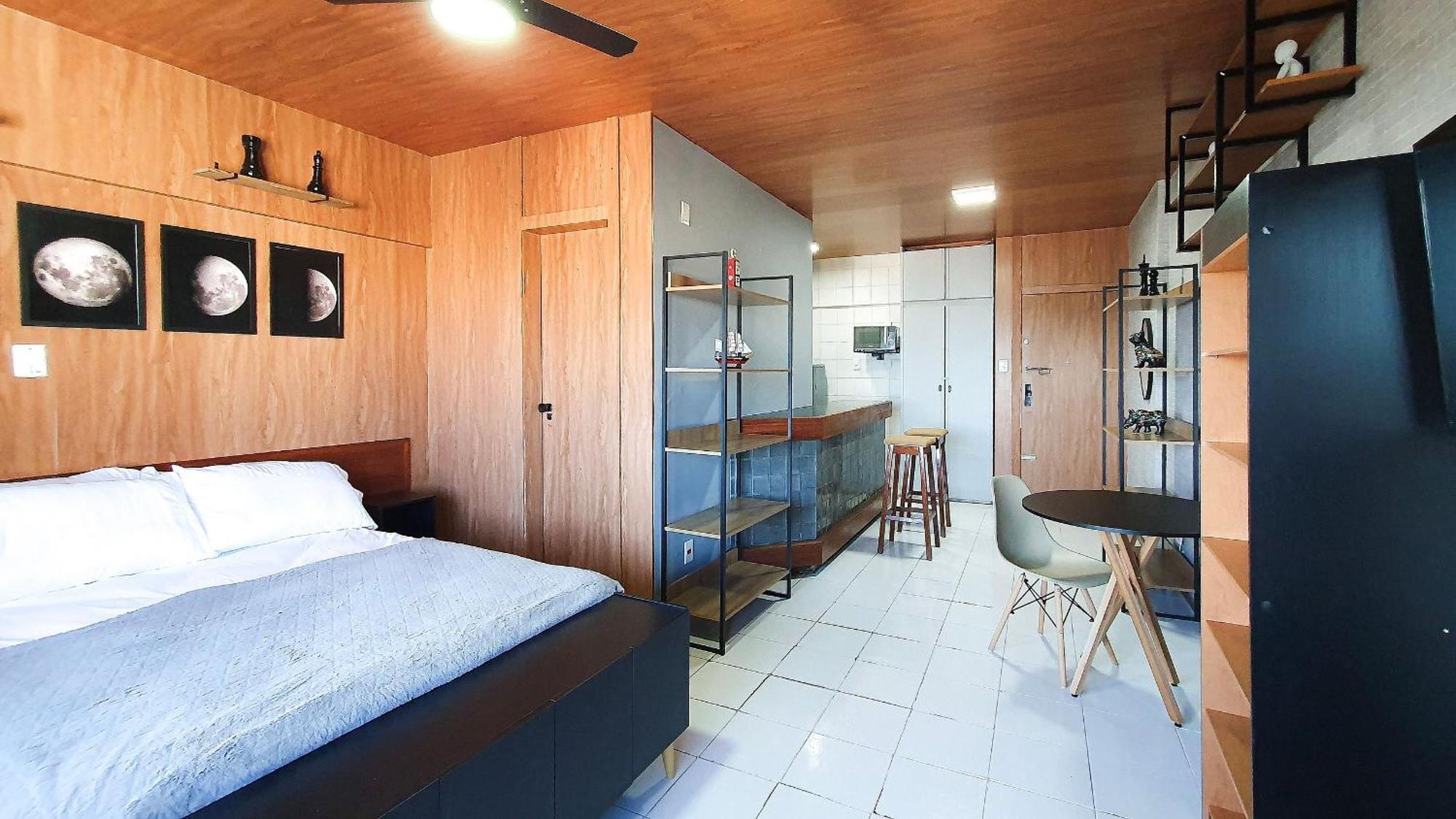 Lindo Vista Mar Na Barra Com Piscina No Rooftop Do Edf, Proximo Ao Porto Da Barra 萨尔瓦多
